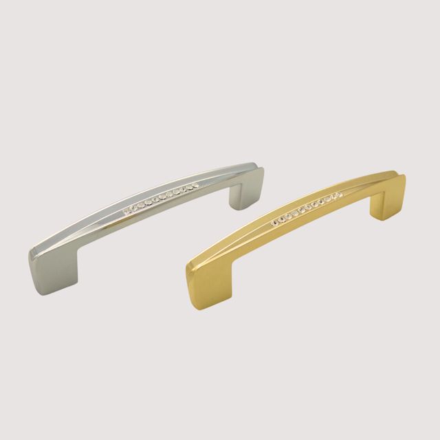H-68136 Handle/Pull - Chrome, Gold Finish