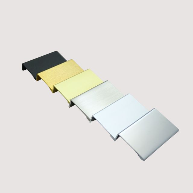 H-71989 Series Handle/Pull - Brushed Gold, Rose Gold, Brushed Black, Brushed Nickel, Aluminum, Chrome Finish
