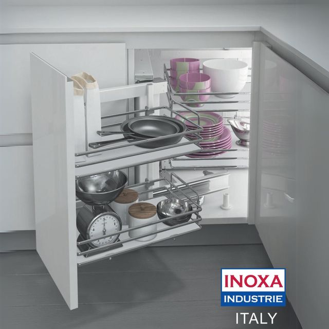 INOXA Dynamic Corner Swing to Left or Right, WHITE or Graphite (XMC)