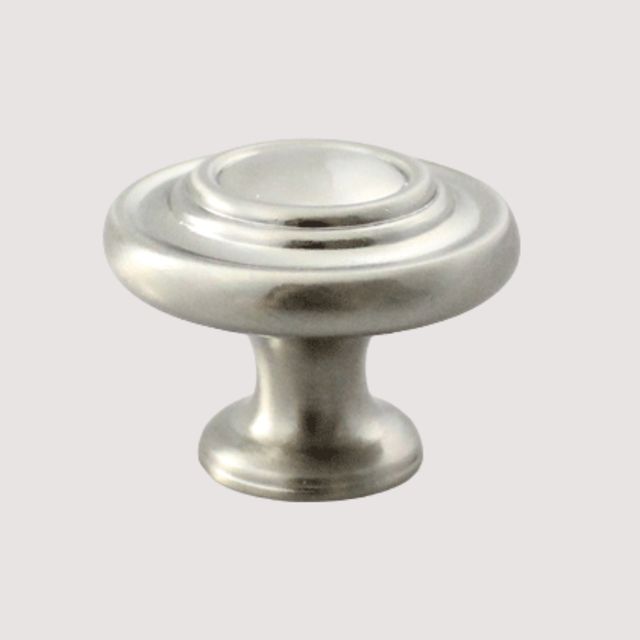 K-179 Exotic Knob - Antique Silver, Black, Brushed Nickel Finished