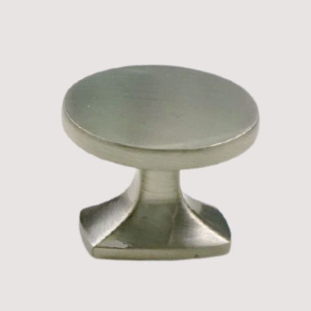 K-61368 Knob - Satin Nickel, Matt Black Chrome Finish