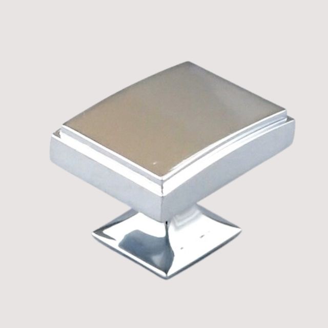 K-61703 Modern Knob - Chrome, Black, Rose Gold Finish