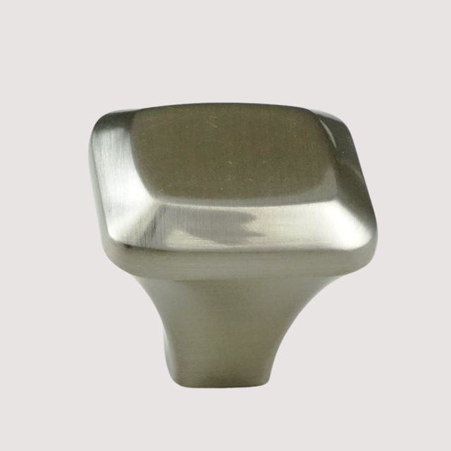 K-62861 Knob - Satin Nickel, Honey Brown Finish