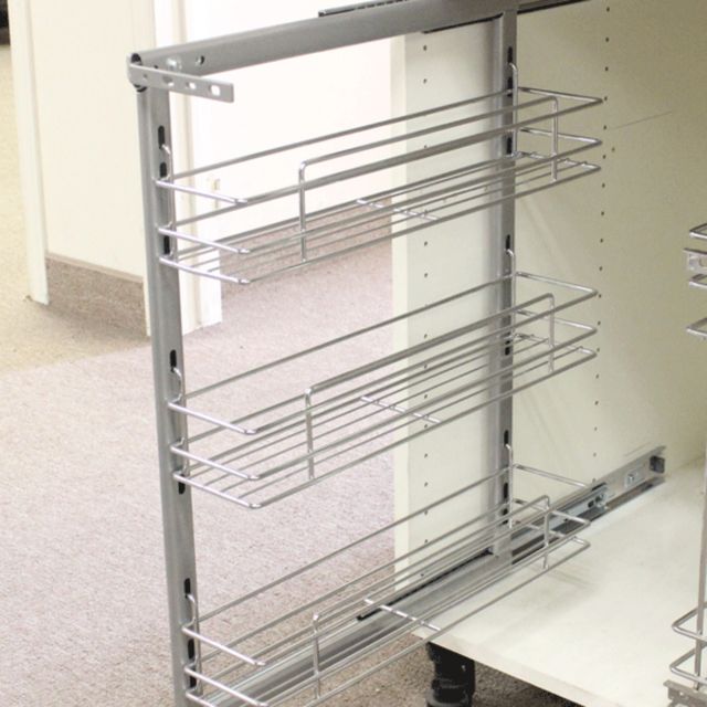 Spice Rack Mounted to the Door, soft-closing, Universal